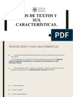 Tipos de Texto