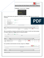 Instrucciones Clase Guia Mayor