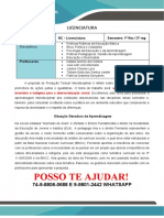 Licenciatura 1 e 2 o Papel Da Cultura Afro-brasileira e Indígena Para a Democratização Social<<<PROMOÇÃO>>25,00 REAIS