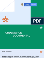 ORGANIZACION DOCUMENTAL (1) sena organizacion archivistica