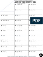 (Worksheet KSSM) Lakar Graf Fungsi Kuadratik (Form 4)