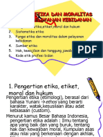 Prinsip Etika, Etiket, Moral Dan Hukum