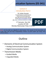 Communication Systems (EE-341) : Lecture-2 Introduction Part-2