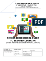 Senior High School Guide To Blended Learning: College For Research & Technology of Cabanatuan - Main Campus