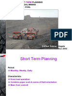 Effective short-term planning for open cut coal mining