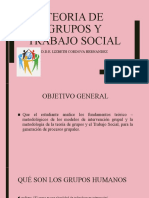 Teoria de Grupos y Trabajo Social
