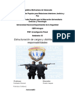 Estructuracion de Cargos y Distribucion de Responsabilidades Y Asensos Del Cicpc PDF