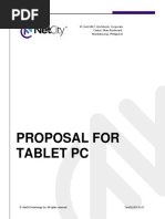 CharmMobile - Tablet - Proposal For City of Malabon