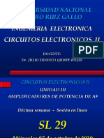 CIRE 29 Laboratorio 09 Amplificador Clase C PDF