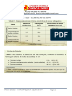 Estruturas de Madeira e Aço - Revisão para A Prova