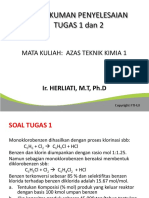 AZAS TEKNIK KIMIA 1 (ATK1 - Azas Teknik Kimia I
