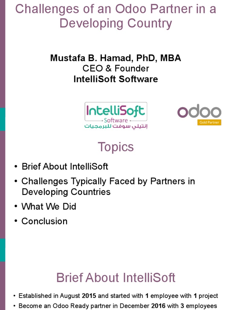 Odoo Partner Challenges & Solutions | PDF | Agile Software Development ...