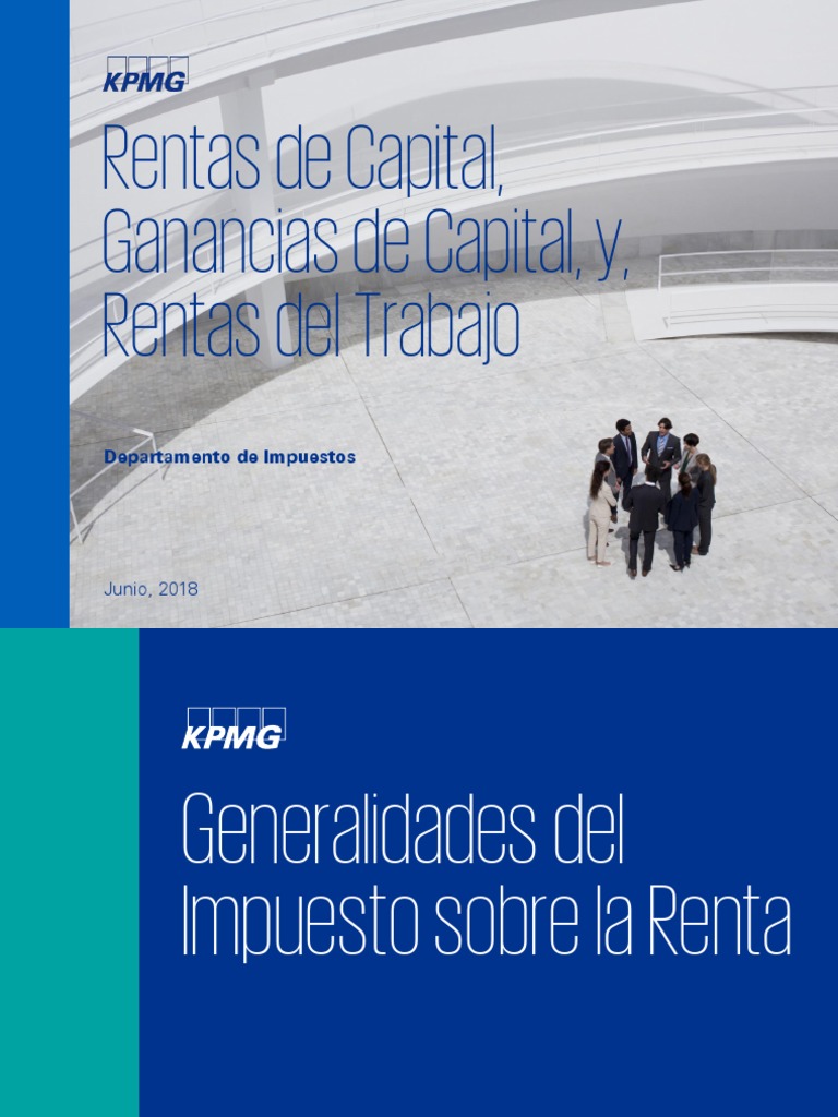 Rentas De Capital Ganancias De Capital Y Rentas Del Trabajo Pdf Pdf