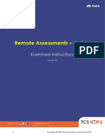 iON Remote Assessments-Examinee Instructions