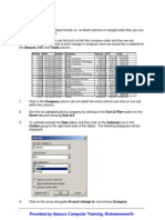 Excel - Subtotals