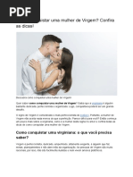 Como Conquistar Uma Mulher de Virgem