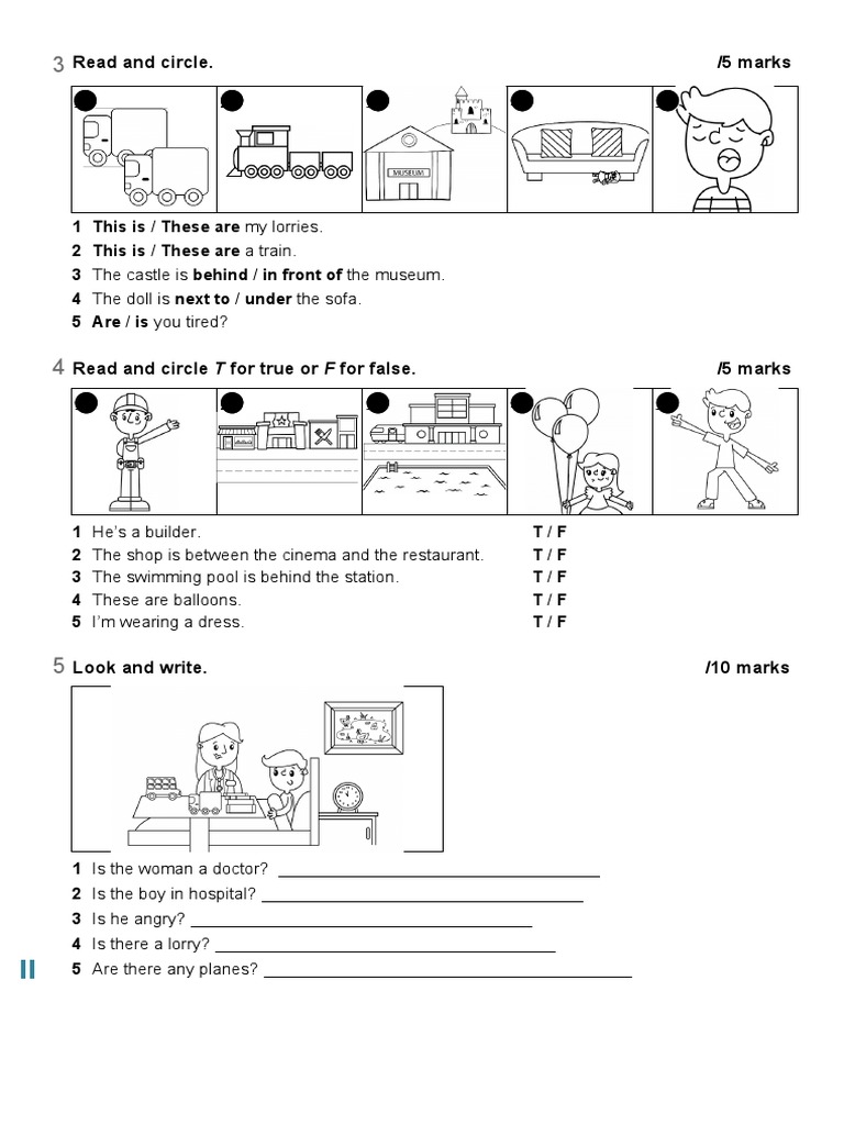 Kids 3 Sheet 2 | PDF