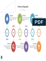 Timeline Infographic: Statistics Statistics Statistics