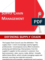 Supply Chain Management