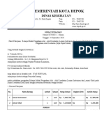 Surat Pesanan (SP) PT. KIM