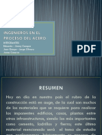 Ingenieros en El Proceso Del Acero PDF