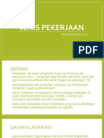 Jenis Pekerjaan PDF