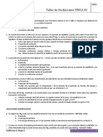 Taller de Oscilaciones Libres Amortiguadas Forzadas