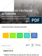 Protocolos y Rutas de Actuación Frente A Situaciones de Violencia