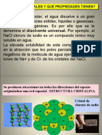 Caracteristicas de Sales y Enlace Ionico