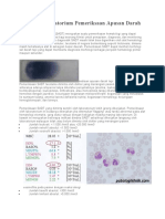 Indikasi Laboratorium Pemeriksaan Apusan Darah Tepi