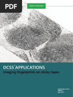 Dcs5 Applications: Imaging Fingerprints On Sticky Tapes