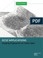 Dcs5 Applications: Imaging Fingerprints On Sticky Tapes