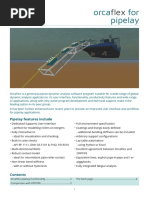 OrcaFlex For Pipelay