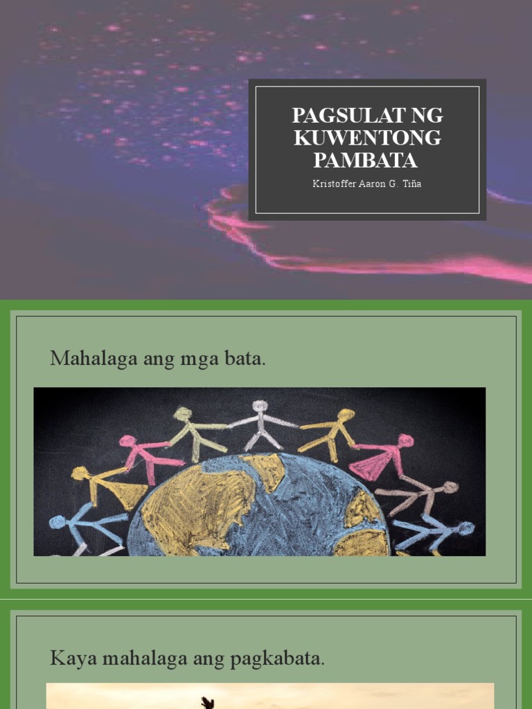 Pagsulat NG Kuwentong Pambata | PDF