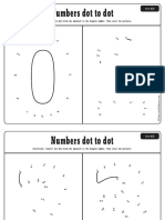 Numbers Dot To Dot Printables PDF