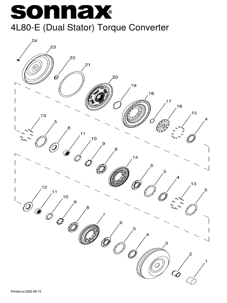 4L80E (Dual Stator) Torque Converter PDF Vehicles Automotive