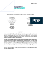 REQUIREMENTS FOR LOW ALLOY STEEL PIPING ATTACHMENT WELDS-Final PROOFED (FINAL)