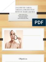 Analisis de Carga Microbiana A Productos Cosmeticos