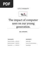 Download The Impact of Computer Uses on Our Young Generation by Faysal Islam SN47918171 doc pdf