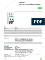 MCB For Protection - Acti9 Ic60 - A9F54210