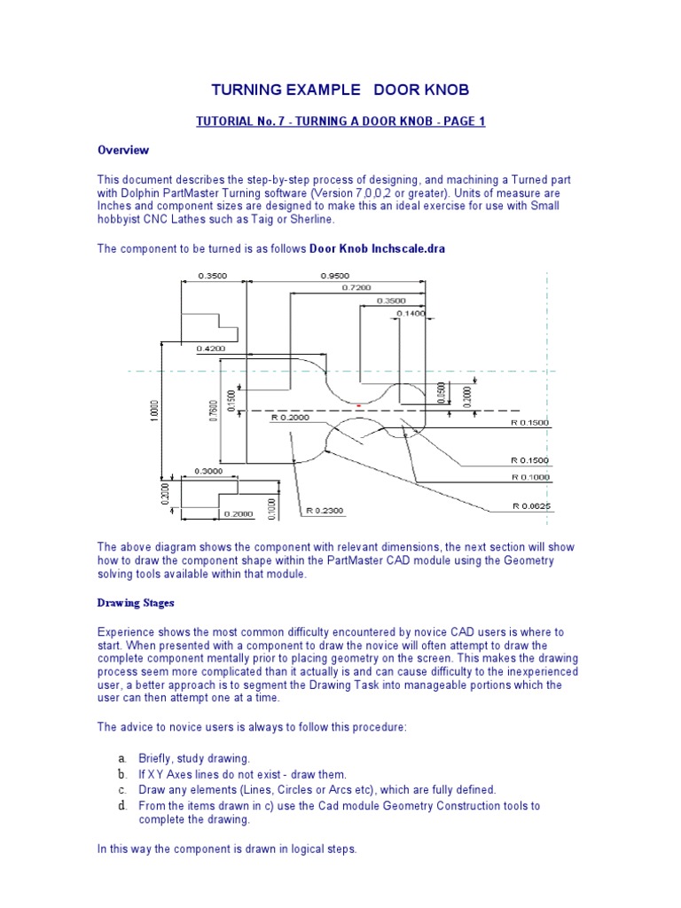 Turning Example Door Knob | PDF | Button (Computing) | Point And Click