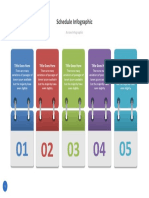 Schedule Infographic: Title Goes Here Title Goes Here Title Goes Here Title Goes Here Title Goes Here