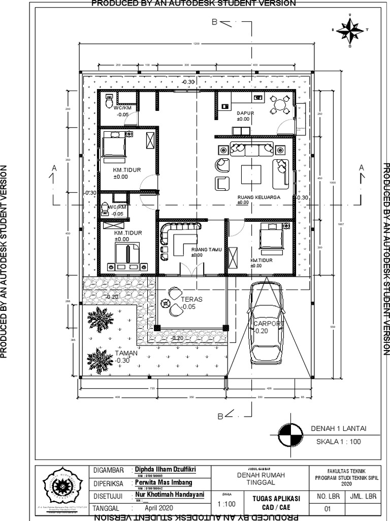 Civil Engineering Floor Plan | PDF