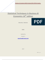 Statistical Techniques in Business & Economics 16 Edition: Marchal / Wathen