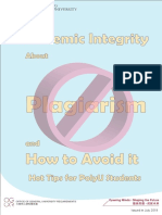 Plagiarism Booklet PDF