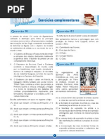 ENEM Amazonas GPI Fascículo 6 – O Mundo das Artes - Exercícios Complementares