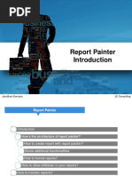 Report Painter: Jonathan Eemans JE Consulting