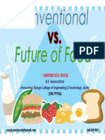 Conventional Vs Future of Food