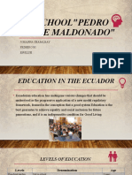 High School"Pedro Vicente Maldonado": Johanna Chapalbay Primero Bi English