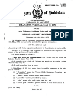 Pakislan Tourist Guides Act, 1976